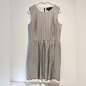 Jason Wu silk Black and Cream Scribble-Print Dress